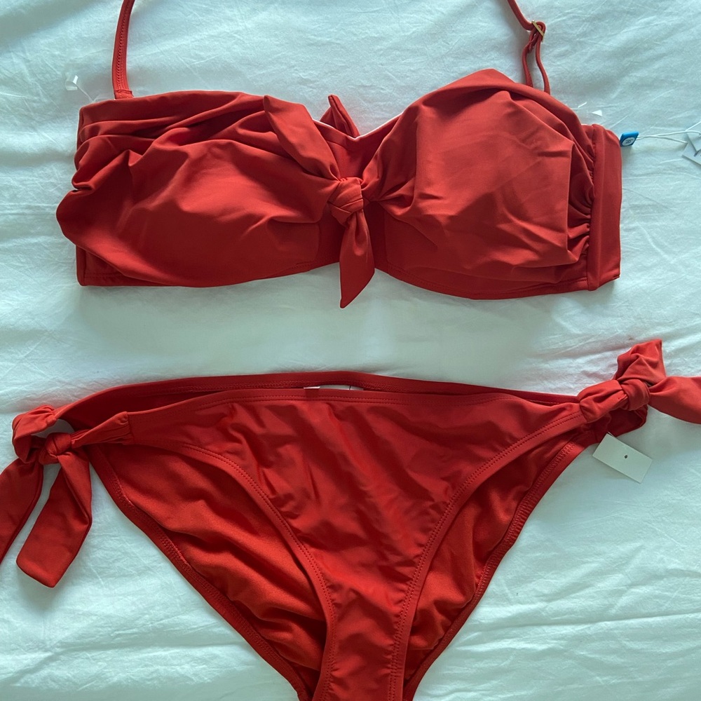 Bleu Rod Beattie Red Bikini Set
